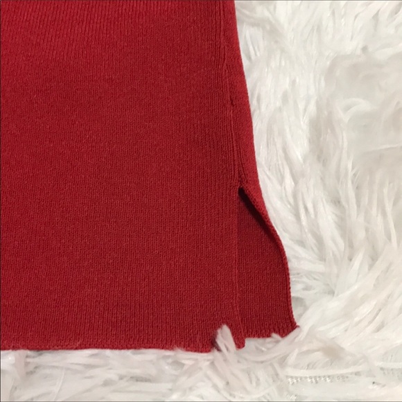 Adrienne VITTADINI Red Tank Top Size XL - Picture 5 of 6